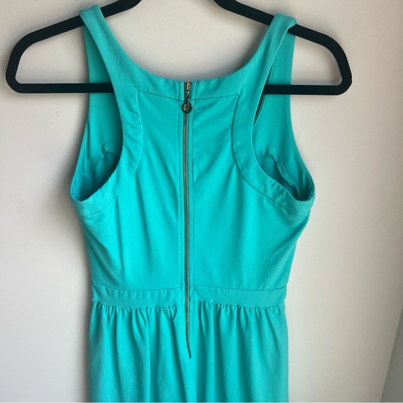 Cynthia Rowley Turquoise Mini Dress - Size Small - Picture 11 of 14